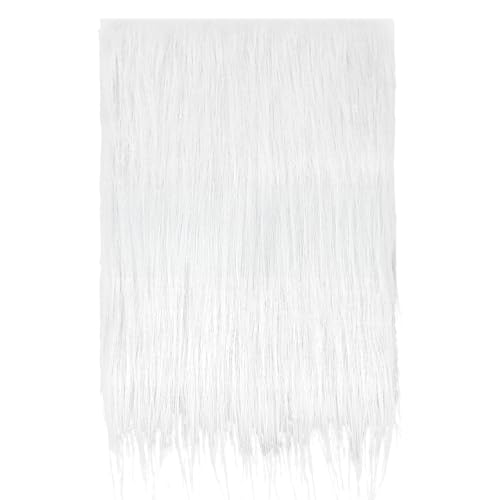 Faux Sheepskin Rug-Schaffell Kunstfell Meterware, Zur Dekoration Ihres Zuhauses Oder Fur Warmhalten Im Winter Als Teppich, Sofakissen Und Decken (60*40 Cm, Weiß) von Sploziia