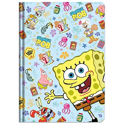 Spongebob Schwammkopf ThumbsUP Notizbuch, Tagebuch mit 120 linierten Seiten, Offizielles Merch von Blue Sky Studios