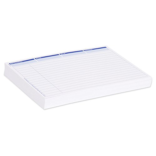 Einlegekarten für Karteikarten, 100 Stück, DIN A5 quer Einlegekarten für Karteikarten, 100 Stück, DIN A5 quer von Sport-Tec