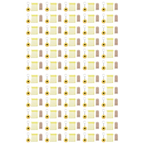 Spourita 60-Teiliges PartyzubehöR-Set mit Sonnenblumen-SchlüSselanhäNger und Sonnenblumen-Thema Spourita 60-Teiliges PartyzubehöR-Set mit Sonnenblumen-SchlüSselanhäNger und Sonnenblumen-Thema von Spourita