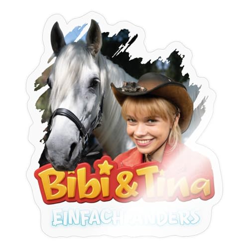 Spreadshirt Bibi & Tina Einfach Anders Bibi und Sabrina Sticker, max. 10 x 10 cm, 10 x 10 cm, Transparent glänzend Spreadshirt Bibi & Tina Einfach Anders Bibi und Sabrina Sticker, max. 10 x 10 cm, 10 x 10 cm, Transparent glänzend von Spreadshirt