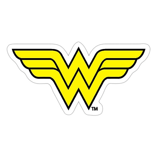 Spreadshirt DC Comics Justice League Wonder Woman Logo Sticker, One Size von Spreadshirt