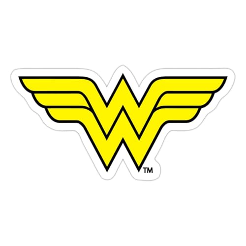 Spreadshirt DC Comics Justice League Wonder Woman Logo Sticker, max. 10 x 10 cm, 10 x 10 cm, Mattweiß Spreadshirt DC Comics Justice League Wonder Woman Logo Sticker, max. 10 x 10 cm, 10 x 10 cm, Mattweiß von Spreadshirt