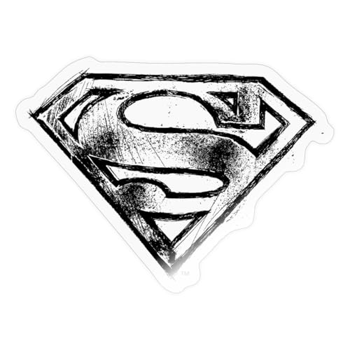 Spreadshirt DC Comics Superman Logo Gezeichnet Sticker, max. 10 x 10 cm, 10 x 10 cm, Transparent glänzend Spreadshirt DC Comics Superman Logo Gezeichnet Sticker, max. 10 x 10 cm, 10 x 10 cm, Transparent glänzend von Spreadshirt