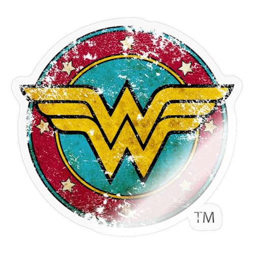 Spreadshirt DC Comics Wonder Woman Logo Used Look Sticker, max. 10 x 10 cm, 10 x 10 cm, Transparent glänzend Spreadshirt DC Comics Wonder Woman Logo Used Look Sticker, max. 10 x 10 cm, 10 x 10 cm, Transparent glänzend von Spreadshirt