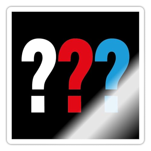 Spreadshirt Die Drei Fragezeichen Sticker, max. 10 x 10 cm, 10 x 10 cm, Weiß glänzend Spreadshirt Die Drei Fragezeichen Sticker, max. 10 x 10 cm, 10 x 10 cm, Weiß glänzend von Spreadshirt