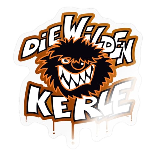 Spreadshirt Die Wilden Kerle Logo Tropfen Graffiti Sticker, max. 10 x 10 cm, 10 x 10 cm, Transparent glänzend Spreadshirt Die Wilden Kerle Logo Tropfen Graffiti Sticker, max. 10 x 10 cm, 10 x 10 cm, Transparent glänzend von Spreadshirt