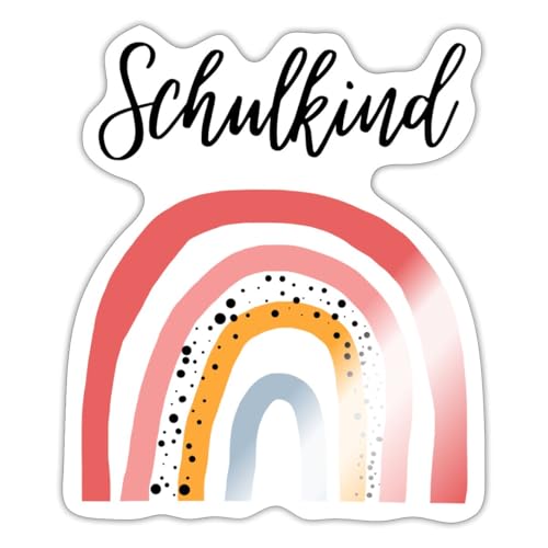 Spreadshirt Einschulung Schulkind 2025 Regenbogen Geschenkidee Sticker, max. 10 x 10 cm, 10 x 10 cm, Weiß glänzend Spreadshirt Einschulung Schulkind 2025 Regenbogen Geschenkidee Sticker, max. 10 x 10 cm, 10 x 10 cm, Weiß glänzend von Spreadshirt