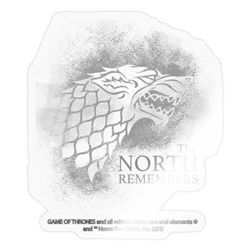 Spreadshirt Game Of Thrones The North Remembers Spruch Sticker, max. 10 x 10 cm, 10 x 10 cm, Transparent glänzend Spreadshirt Game Of Thrones The North Remembers Spruch Sticker, max. 10 x 10 cm, 10 x 10 cm, Transparent glänzend von Spreadshirt