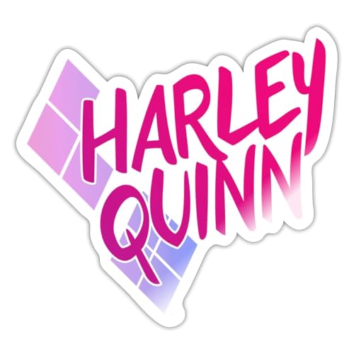 Spreadshirt Harley Quinn Rautenstyle Pink Sticker, max. 10 x 10 cm, 10 x 10 cm, Weiß glänzend Spreadshirt Harley Quinn Rautenstyle Pink Sticker, max. 10 x 10 cm, 10 x 10 cm, Weiß glänzend von Spreadshirt