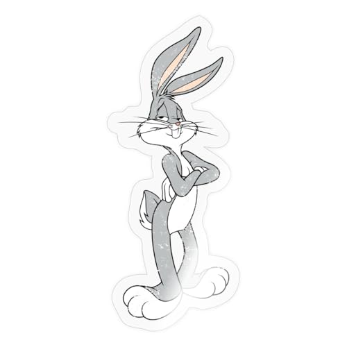 Spreadshirt Looney Tunes Bugs Bunny Vintage Pose Sticker, max. 10 x 10 cm, 10 x 10 cm, Transparent glänzend Spreadshirt Looney Tunes Bugs Bunny Vintage Pose Sticker, max. 10 x 10 cm, 10 x 10 cm, Transparent glänzend von Spreadshirt