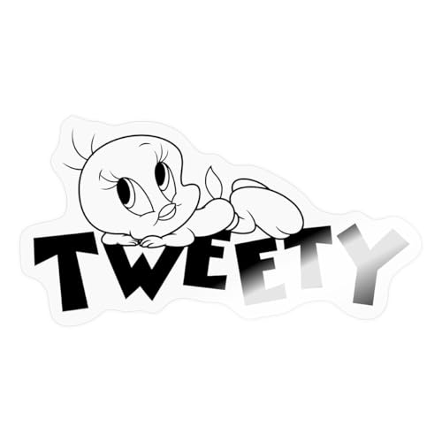 Spreadshirt Looney Tunes Tweety Sticker, max. 10 x 10 cm, 10 x 10 cm, Transparent glänzend Spreadshirt Looney Tunes Tweety Sticker, max. 10 x 10 cm, 10 x 10 cm, Transparent glänzend von Spreadshirt