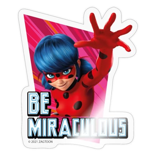 Spreadshirt Miraculous Ladybug Be Miraculous Sticker, max. 10 x 10 cm, 10 x 10 cm, Transparent glänzend Spreadshirt Miraculous Ladybug Be Miraculous Sticker, max. 10 x 10 cm, 10 x 10 cm, Transparent glänzend von Spreadshirt