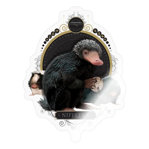 Spreadshirt Phantastische Tierwesen Nifflers Sticker, max. 10 x 10 cm, 10 x 10 cm, Transparent glänzend Spreadshirt Phantastische Tierwesen Nifflers Sticker, max. 10 x 10 cm, 10 x 10 cm, Transparent glänzend von Spreadshirt