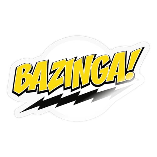 Spreadshirt The Big Bang Theory Bazinga Sticker, max. 10 x 10 cm, 10 x 10 cm, Transparent glänzend Spreadshirt The Big Bang Theory Bazinga Sticker, max. 10 x 10 cm, 10 x 10 cm, Transparent glänzend von Spreadshirt