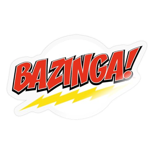 Spreadshirt The Big Bang Theory Bazinga Sticker, max. 10 x 10 cm, 10 x 10 cm, Transparent glänzend Spreadshirt The Big Bang Theory Bazinga Sticker, max. 10 x 10 cm, 10 x 10 cm, Transparent glänzend von Spreadshirt