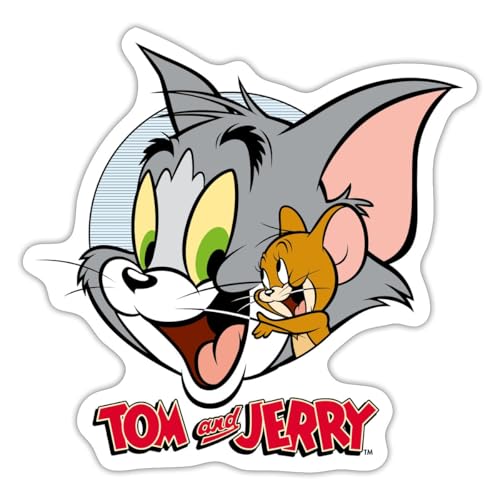 Spreadshirt Tom Und Jerry Verschmust Sticker, max. 10 x 10 cm, 10 x 10 cm, Mattweiß Spreadshirt Tom Und Jerry Verschmust Sticker, max. 10 x 10 cm, 10 x 10 cm, Mattweiß von Spreadshirt