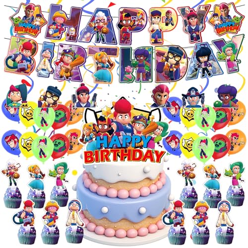 Geburtstag Junge Deko,Cake Topper Geburtstag,Jungen Party,40 StüCk Geburtstagsparty Dekoration FüR Kinder - Luftballons,Kleine EinsäTze,GroßE EinsäTze,Banner,Spiraldekorationen Geburtstag Junge Deko,Cake Topper Geburtstag,Jungen Party,40 StüCk Geburtstagsparty Dekoration FüR Kinder - Luftballons,Kleine EinsäTze,GroßE EinsäTze,Banner,Spiraldekorationen von Sprießen