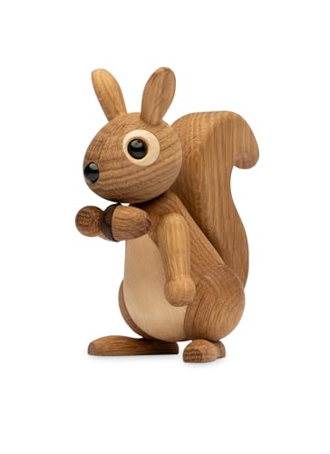 Spring Copenhagen Handgefertigtes Holz-Eichhörnchen-Spielzeug - Hazel: EIN Zeitloser dekorativer Begleiter von Spring Copenhagen