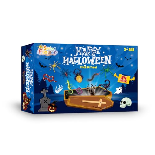 SpringFlower Halloween-Partygeschenke, 24 Stück, Sarg-Box, Leckerli-Tüten SpringFlower Halloween-Partygeschenke, 24 Stück, Sarg-Box, Leckerli-Tüten von SpringFlower