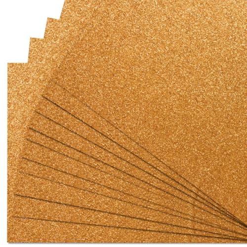 Springboard 10945 Glitzerkarton, A4, Packung mit 10 Bögen, Kupfer Springboard 10945 Glitzerkarton, A4, Packung mit 10 Bögen, Kupfer von Springboard Supplies