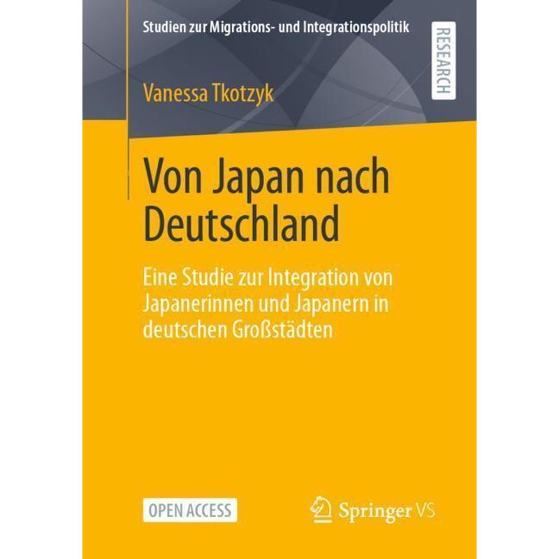 Von Japan Nach Deutschland - Vanessa Tkotzyk, Kartoniert (TB) von Springer, Berlin