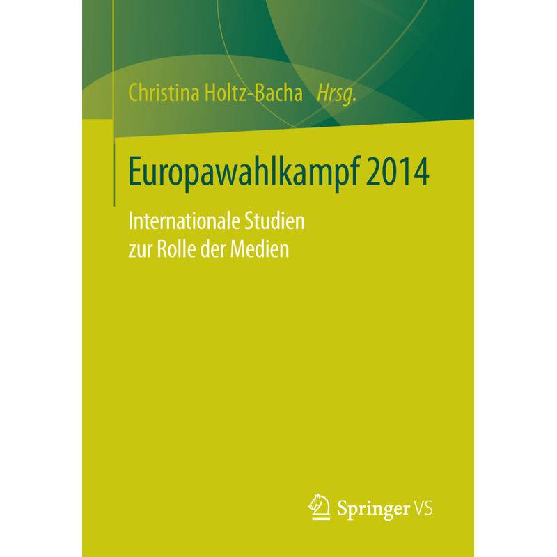 Europawahlkampf 2014, Kartoniert (TB) von Springer VS