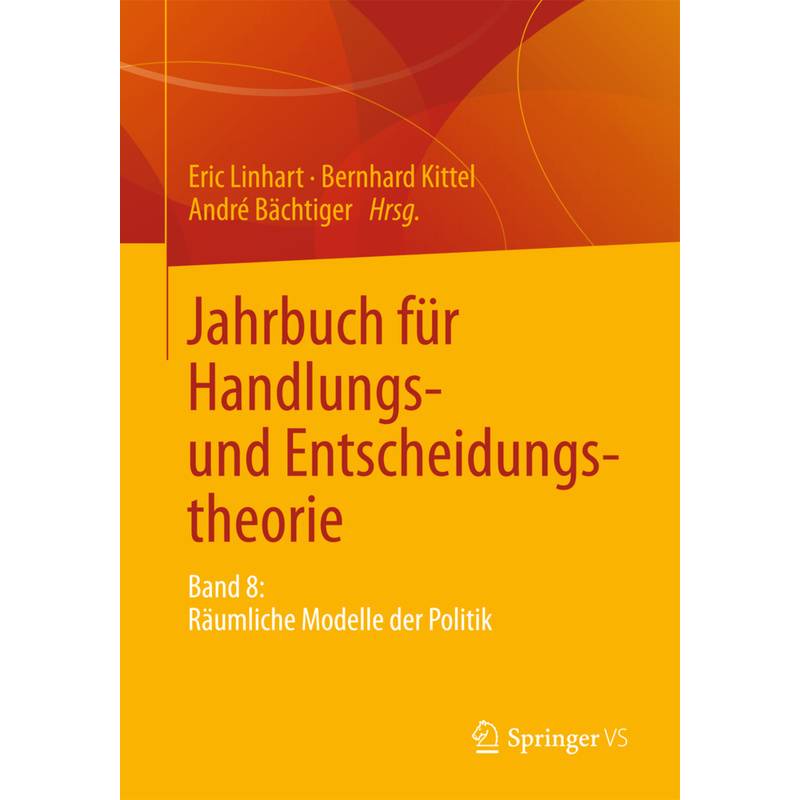 Jahrbuch Für Handlungs- Und Entscheidungstheorie.Bd.8, Kartoniert (TB) von Springer Fachmedien Wiesbaden