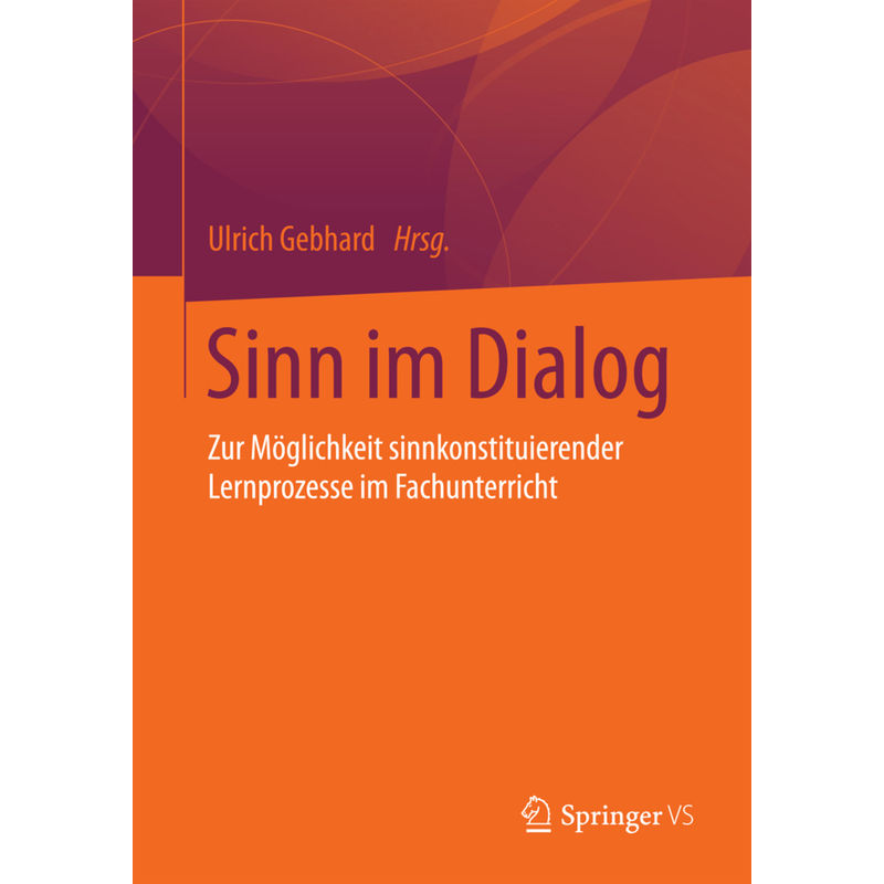 Sinn Im Dialog, Kartoniert (TB) von Springer Fachmedien Wiesbaden