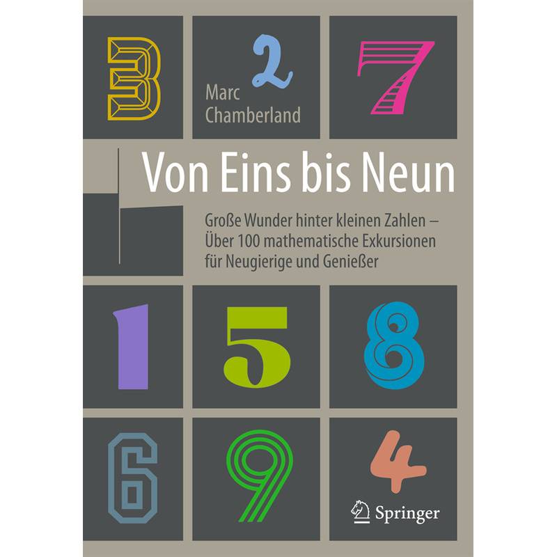 Von Eins Bis Neun - Marc Chamberland, Kartoniert (TB) von Springer
