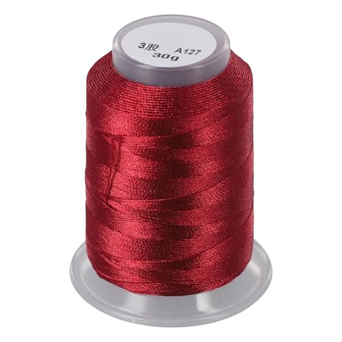 350 m hochfestes Stickgarn, Nähgarn für verschiedene DIY-Handwerksprojekte, Kastanienbraun 14 von Springwillfly