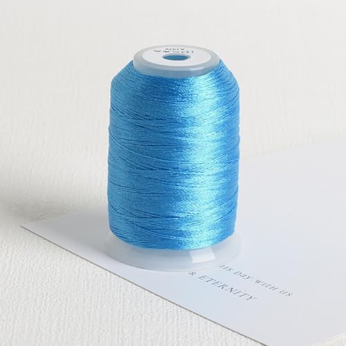350 m hochfestes Stickgarn für verschiedene Bastelprojekte, Seeblau 19 350 m hochfestes Stickgarn für verschiedene Bastelprojekte, Seeblau 19 von Springwillfly