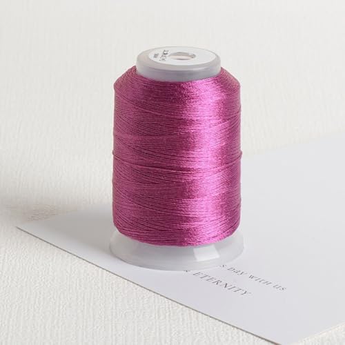 350 m hochfestes Stickgarn für verschiedene Bastelprojekte (Bohnenpastenpulver 38) von Springwillfly