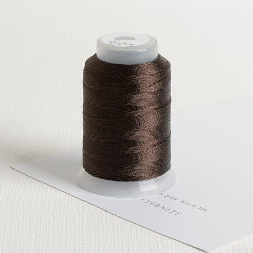 350 m hochfestes Stickgarn für verschiedene Bastelprojekte (Kaffee) von Springwillfly