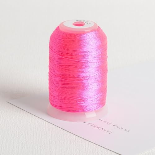 350 m hochfestes Stickgarn für verschiedene Bastelprojekte (Phosphor) von Springwillfly