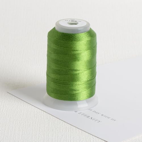 350 m hochfestes Stickgarn für verschiedene Bastelprojekte (grün 09) von Springwillfly