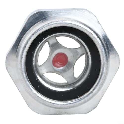 Aluminium-Ölschauglas für M10, für M14, M20 Luftkompressoren, NPT-Design für Flüssigkeitsstand (16 x 1,5) von Springwillfly