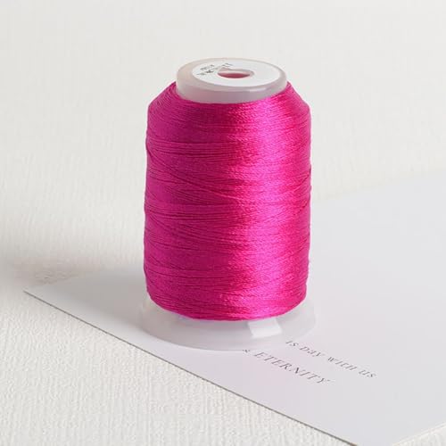 Hochfestes Stickgarn, 350 m, für verschiedene Bastelprojekte, Rosenrot 35 Hochfestes Stickgarn, 350 m, für verschiedene Bastelprojekte, Rosenrot 35 von Springwillfly