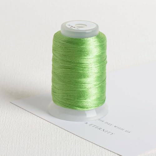 Hochfestes Stickgarn für verschiedene Bastelprojekte, 350 m (Bohnengrün 07) von Springwillfly