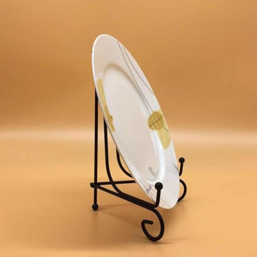Springwillfly Staffelei aus Eisen für Teller und Kunst, verstellbares Display für Fotos und Sammlungen (17,8 cm) von Springwillfly