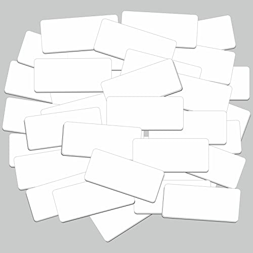 Magnetisch Trocken Löschen Etiketten, 54 Stück, trocken abwischbar, wiederverwendbar, leere Namensaufkleber, weiße wiederverwendbare Magnete für Whiteboards, Spind, Kühlschrank, Schule, Büro, Zuhause Magnetisch Trocken Löschen Etiketten, 54 Stück, trocken abwischbar, wiederverwendbar, leere Namensaufkleber, weiße wiederverwendbare Magnete für Whiteboards, Spind, Kühlschrank, Schule, Büro, Zuhause von SpriteGru