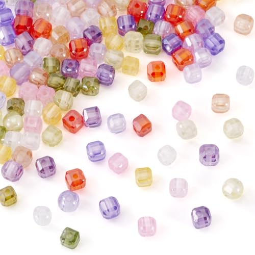 Spritewelry 150 Stück Glasperlen mit kubischen Zirkonia, 3,5 mm, Block, winzige Pony-Perlen für Armbänder, Mini-Perlen, transparent, für Schmuckherstellung, Ohrringe, Halsketten Spritewelry 150 Stück Glasperlen mit kubischen Zirkonia, 3,5 mm, Block, winzige Pony-Perlen für Armbänder, Mini-Perlen, transparent, für Schmuckherstellung, Ohrringe, Halsketten von Spritewelry