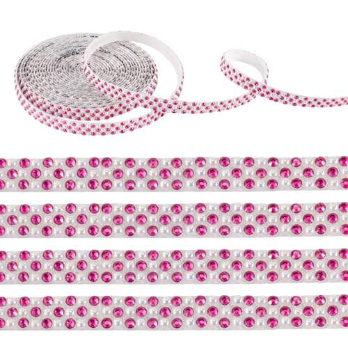 Spritewelry 2,7 m Strassband, selbstklebende Kristallstreifen, Diamantaufkleber, Nähen, Zierband, Strassband für DIY, Kunst, Handwerk, Dekoration, Violett-Rot Spritewelry 2,7 m Strassband, selbstklebende Kristallstreifen, Diamantaufkleber, Nähen, Zierband, Strassband für DIY, Kunst, Handwerk, Dekoration, Violett-Rot von Spritewelry