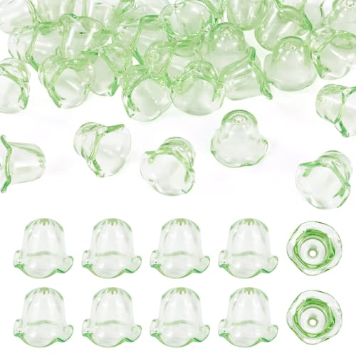 Spritewelry 30 Stück Acryl-Blumen-Perlenkappen, Windspiel, Blumen-Charms, Multi-Petal, Trompete, Blumen-Perlenkappen, Abstandshalter für Ohrringe, Schmuckherstellung, Gelb/Grün Spritewelry 30 Stück Acryl-Blumen-Perlenkappen, Windspiel, Blumen-Charms, Multi-Petal, Trompete, Blumen-Perlenkappen, Abstandshalter für Ohrringe, Schmuckherstellung, Gelb/Grün von Spritewelry