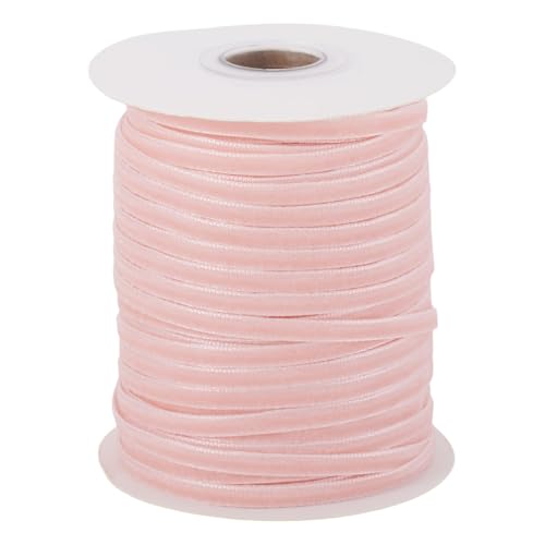 Spritewelry 45,7 m rosa Samtband, 3 mm, Vintage-Satinband, Dekoration, Spitzenborte für Geschenkverpackungen, Weihnachtskranz, Schleife, DIY, Basteln, Nähen Spritewelry 45,7 m rosa Samtband, 3 mm, Vintage-Satinband, Dekoration, Spitzenborte für Geschenkverpackungen, Weihnachtskranz, Schleife, DIY, Basteln, Nähen von Spritewelry