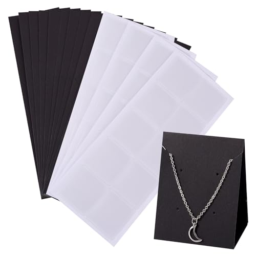 Spritewelry Stehende Schmuckkarten, schwarze Displaykarten, Halsketten, Ohrringe, Papierkartenhalter mit selbstklebenden Beuteln für Verkauf, Geschäftsverpackung, Schmuck, Schlüsselanhänger, Spritewelry Stehende Schmuckkarten, schwarze Displaykarten, Halsketten, Ohrringe, Papierkartenhalter mit selbstklebenden Beuteln für Verkauf, Geschäftsverpackung, Schmuck, Schlüsselanhänger, von Spritewelry