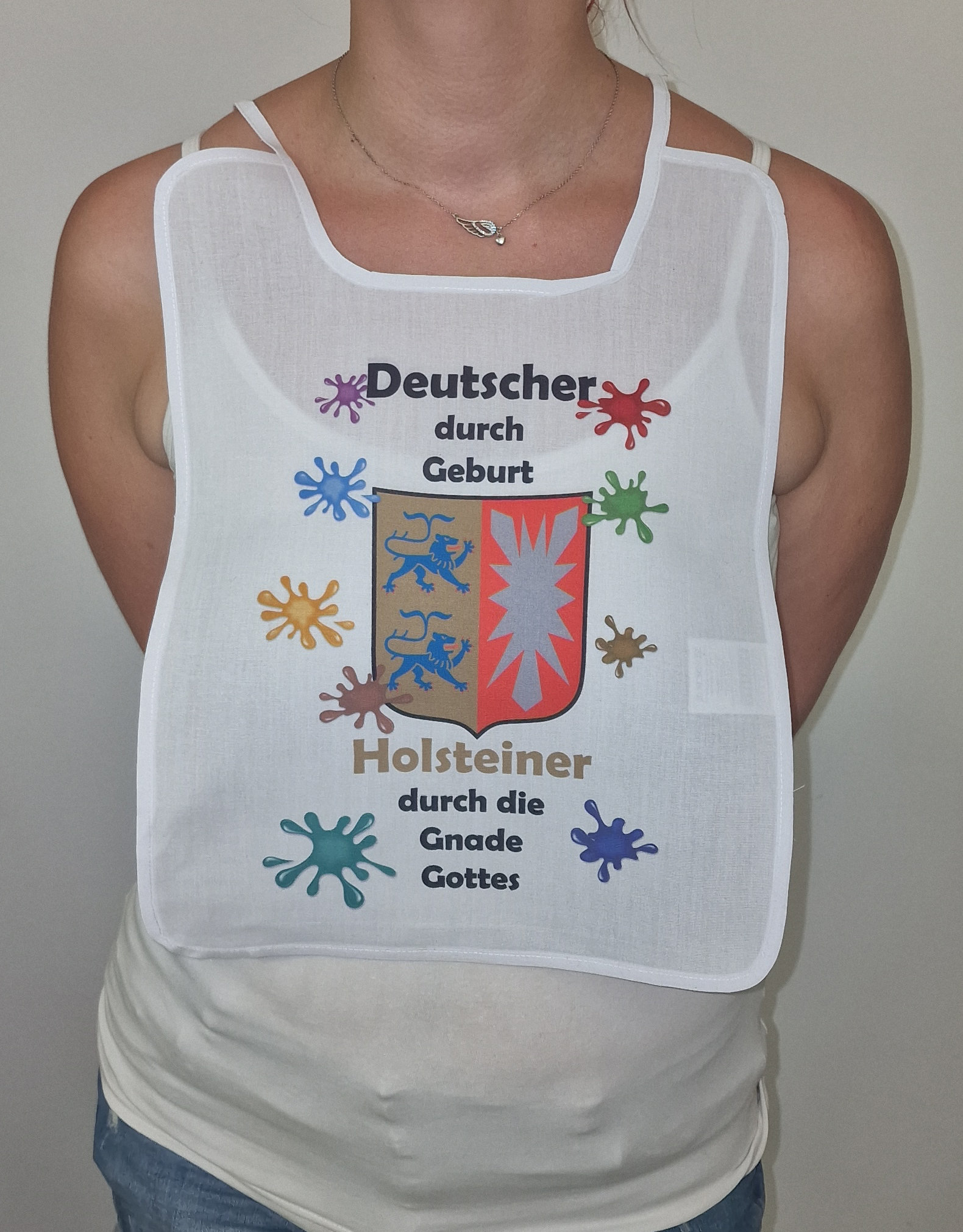 Deutscher Durch Geburt Holsteiner Die Gnade Gottes Scherz-Latz Erwachsene Senioren Schlabberlatz Lätzchen Pichel Schlabberlätzchen Deutscher Durch Geburt Holsteiner Die Gnade Gottes Scherz-Latz Erwachsene Senioren Schlabberlatz Lätzchen Pichel Schlabberlätzchen von Spruchdruck
