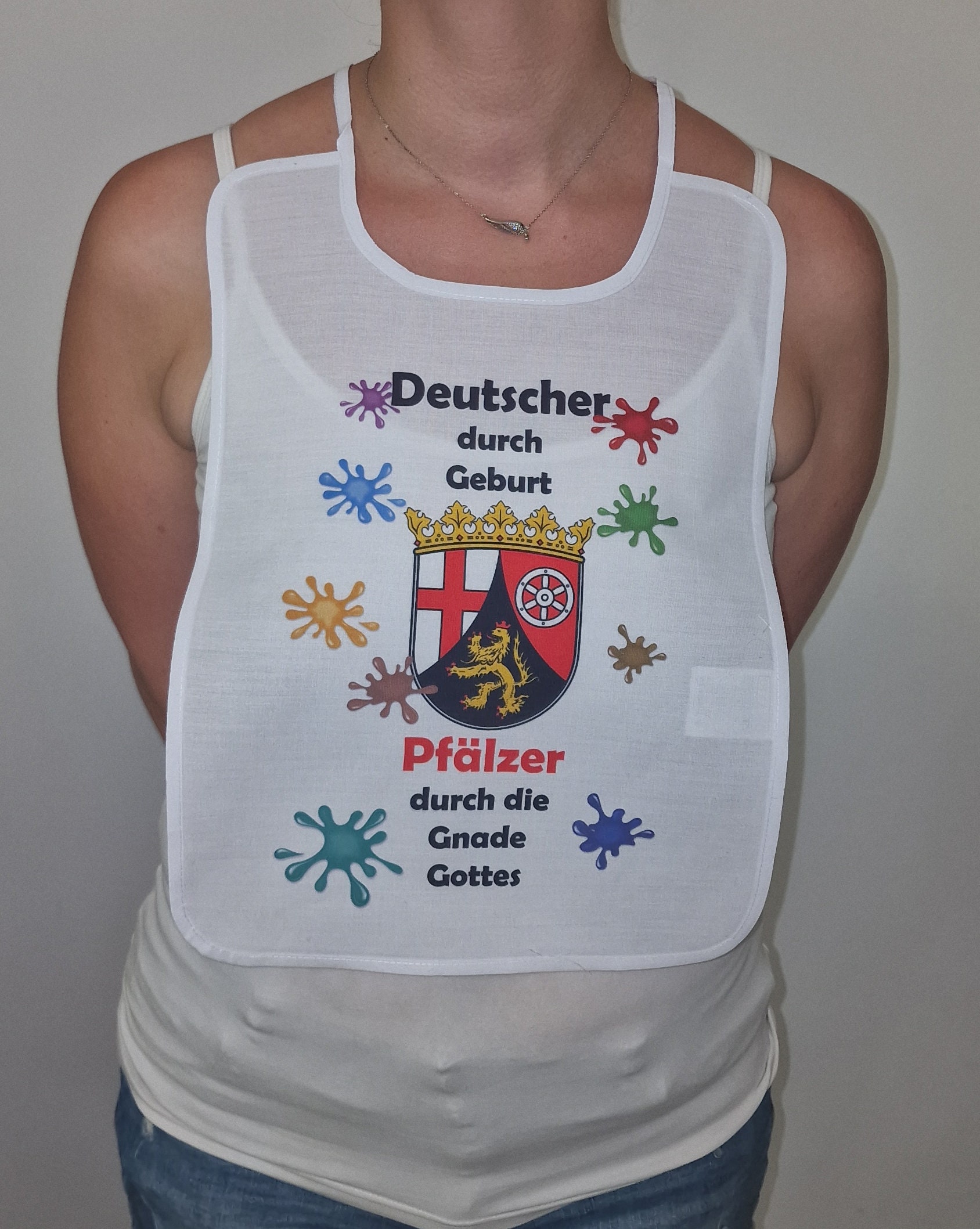 Deutscher Durch Geburt Pfälzer Die Gnade Gottes Scherz-Latz Erwachsene Senioren Schlabberlatz Lätzchen Pichel Schlabberlätzchen Deutscher Durch Geburt Pfälzer Die Gnade Gottes Scherz-Latz Erwachsene Senioren Schlabberlatz Lätzchen Pichel Schlabberlätzchen von Spruchdruck