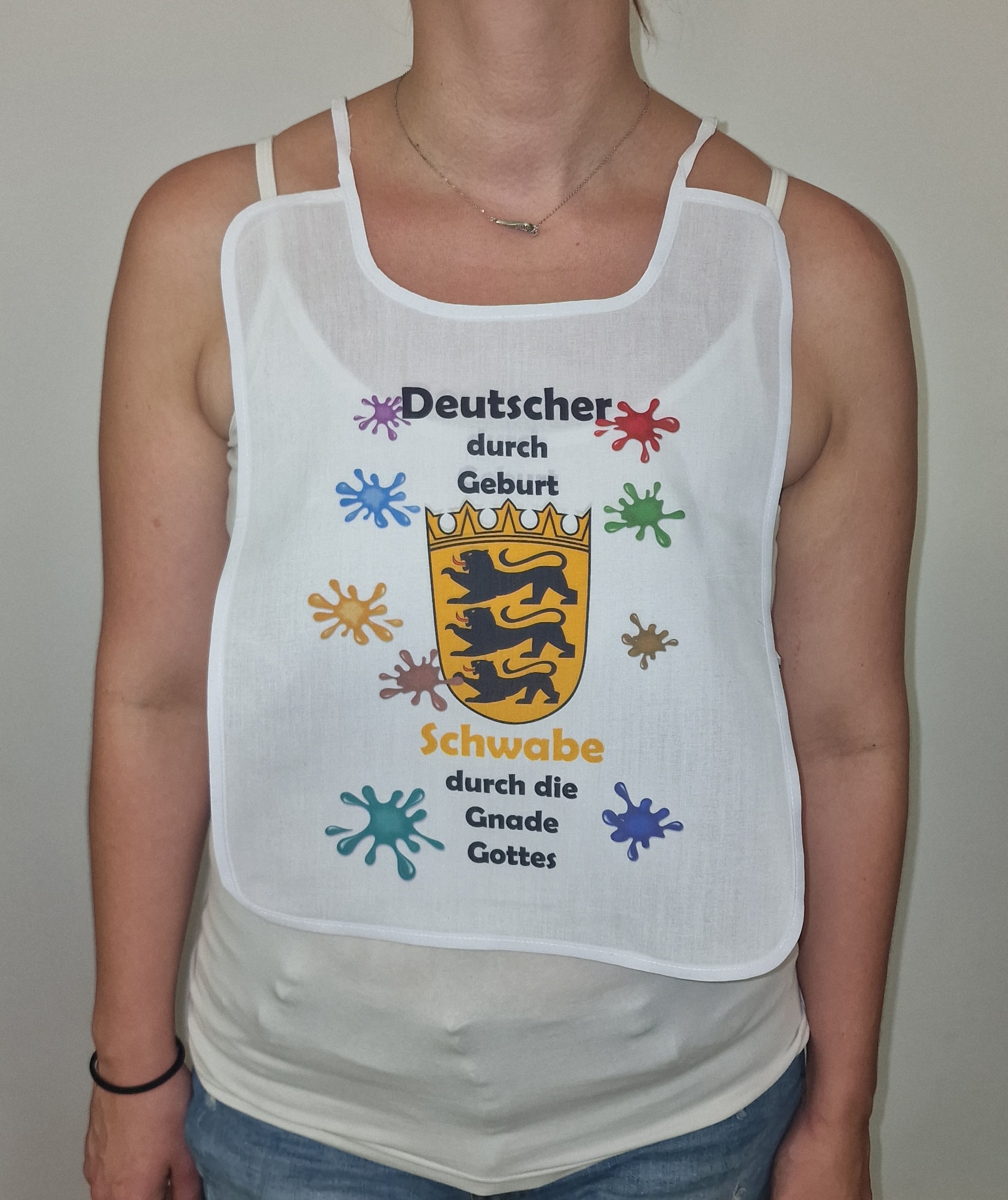 Deutscher Durch Geburt Schwabe Die Gnade Gottes Scherz-Latz Erwachsene Senioren Schlabberlatz Lätzchen Pichel Schlabberlätzchen Deutscher Durch Geburt Schwabe Die Gnade Gottes Scherz-Latz Erwachsene Senioren Schlabberlatz Lätzchen Pichel Schlabberlätzchen von Spruchdruck
