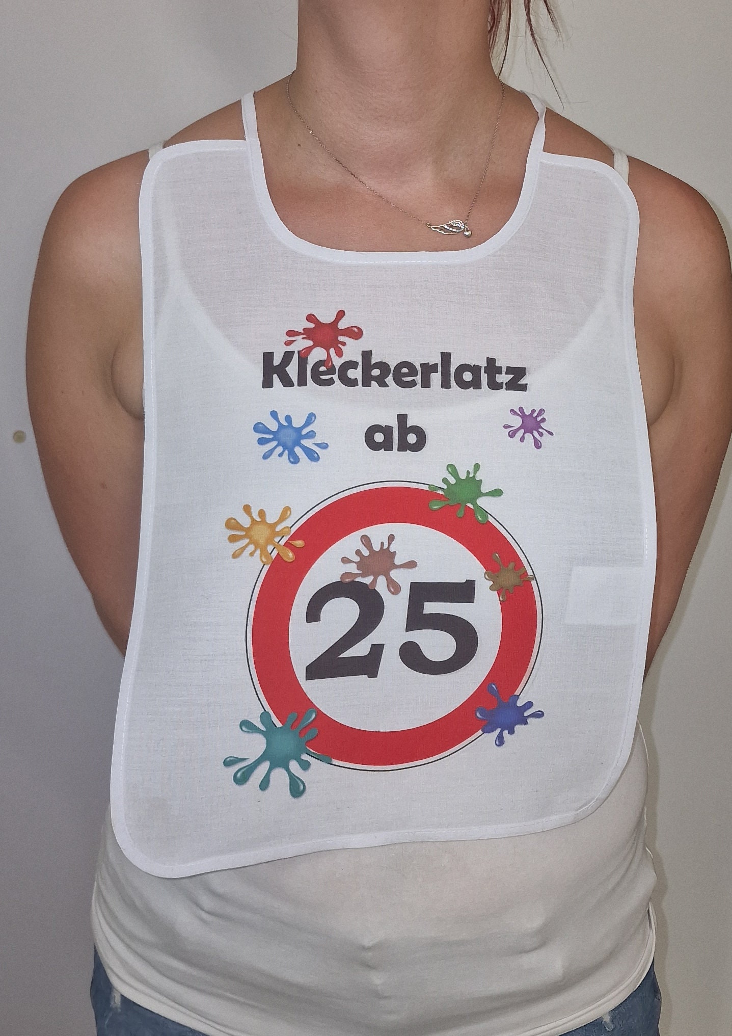 Kleckerlatz Ab 25 Scherz-Latz Erwachsene Senioren Schlabberlatz Lätzchen Barterl Hangerl Pichel Schlabberlätzchen Kleckerlatz Ab 25 Scherz-Latz Erwachsene Senioren Schlabberlatz Lätzchen Barterl Hangerl Pichel Schlabberlätzchen von Spruchdruck